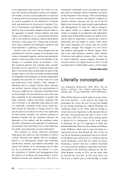 Literally conceptual