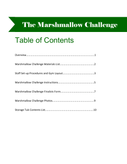 Table of Contents - Junior Achievement USA
