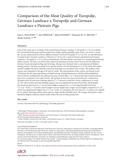 Agriculturae Conspectus Scientificus