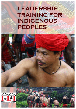 leadership training for indigenous peoples