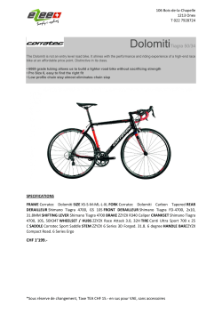 DolomitiTiagra 50/34 CHF 1`199.