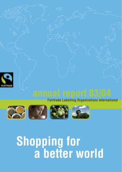 Shopping for a better world