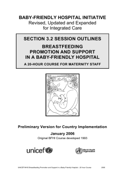BFHI Revised Section 3.2