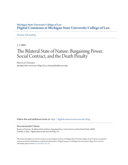 The Bilateral State of Nature: Bargaining Power, Social Contract