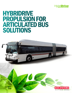 Articulated Bus Solutions - 60 ft