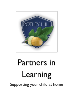 Partners in Learning booklet