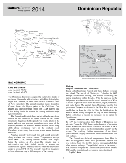 Dominican Republic - Burnet Middle School