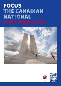 focus the canadian national vimy memorial