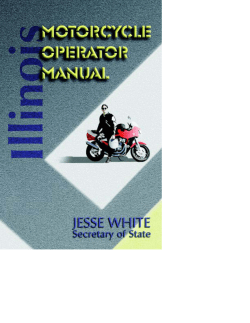 Illinois Motorcycle Operator Manual