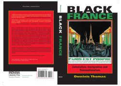 BLA CK FRA NCE - South African History Online