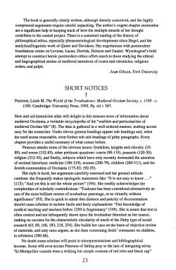 Linda M. Paterson, The World of the Troubadours: Medieval Occitan