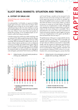 Chapter I - United Nations Office on Drugs and Crime