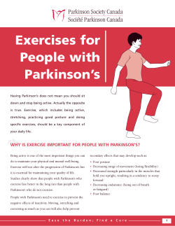 Exercises for People with Parkinson`s