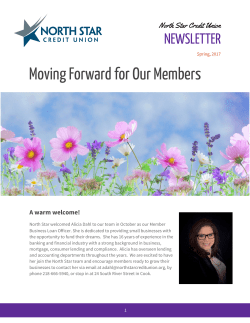Newsletter - North Star Credit Union
