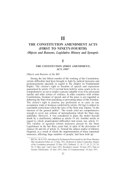 Constitution Amendment in India