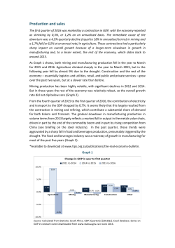 Production and sales