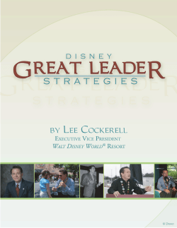 Disney Great Leader Strategies