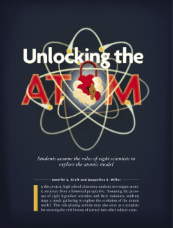 Unlocking the atom. - People Server at UNCW