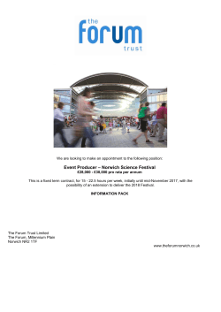 norfolk and norwich millennium project