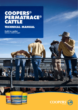 Manual - Coopers Animal Health