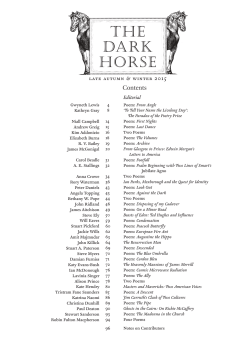 the Dark Horse - Dark Horse Magazine