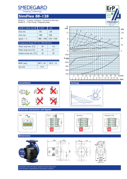 SimFlex 80-120 - Smedegaard Pumping