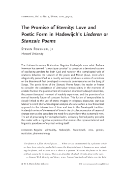 The Promise of Eternity - Scholars at Harvard