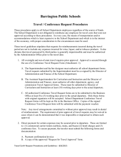 Barr Travel Confr Guidelines 8-6-2015