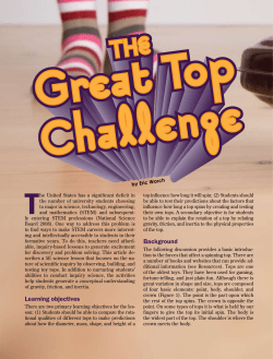 The Great Top Challenge