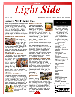 ON THE Light Side - Skiff Medical Center