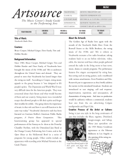 Publication - Music Center