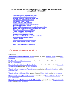 here - J. William Fulbright College of Arts and Sciences