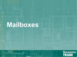 Mailboxes