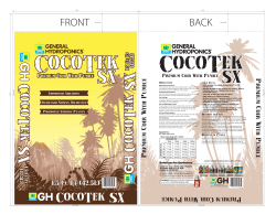 Improved Aeration Increased Stress Tolerance Promotes Strong Plants
