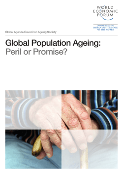 Global Population Ageing: Peril or Promise? - WEF