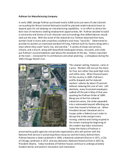 Pullman Car Manufacturing Company, Lake Calumet, IL