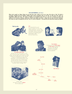 the disturbers: section 4