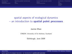an introduction to spatial point processes
