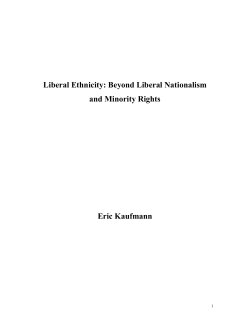 Liberal Ethnicity