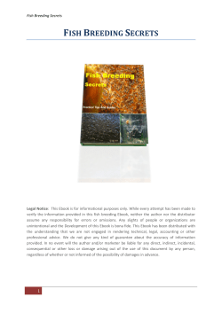 Fish Breeding Secrets - Aquaponics System Solutions