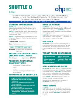 shuttle&reg; o - OHP, Inc.