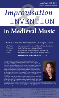 INVENTION - Jacobs School of Music