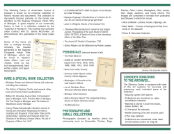 Brochure - Saginaw Chippewa Indian Tribe