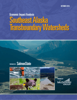 Economic Impact Analysis: Southeast Alaska