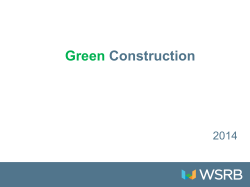 Green Construction