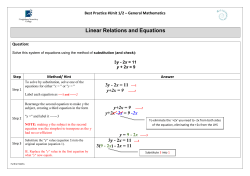 GM-Linear Relations and Equations