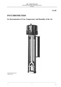 psychrometers
