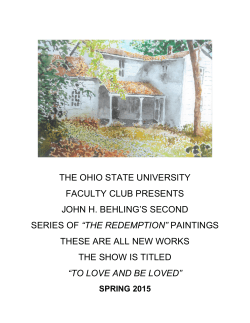 paintings these are a - The Ohio State University Faculty Club