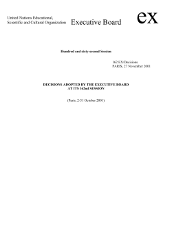162 EX/Decision - UNESDOC