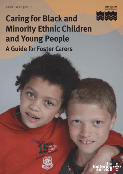 Caring for black and minority ethnic children and young people